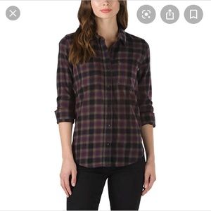 Vans NWT flannel shirt